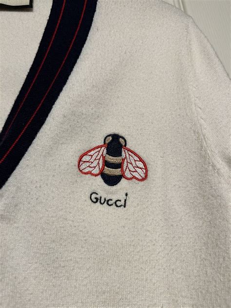 gucci bee sweater fake